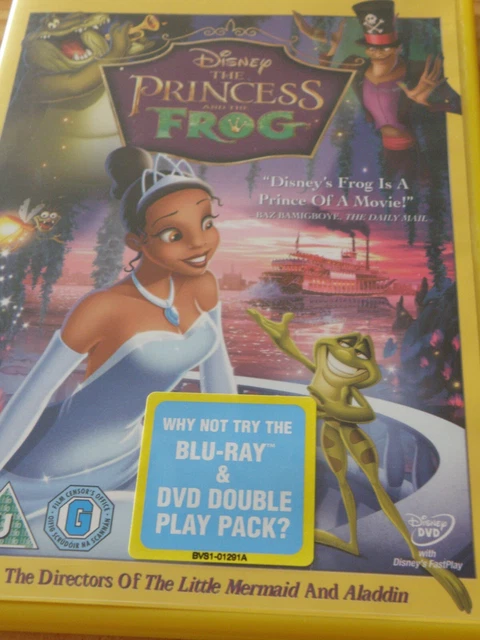 DISNEY PRINCESS AND the Frog DVD £7.99 - PicClick UK