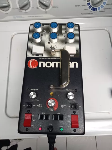 Norman 20/20 Studio Power Pack/generador SOLO para fotografía con flash estroboscópico