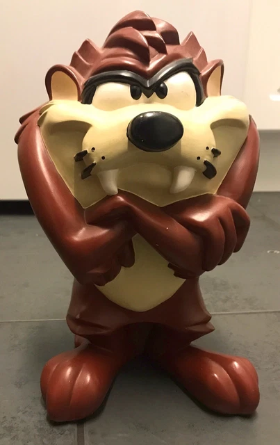 VINTAGE 1997 WARNER Bros Taz Tasmanian Devil Statue Figure WB Studio