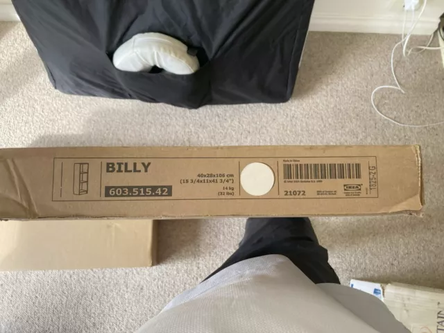 Ikea Billy Bookcase 40x28x106cm - White
