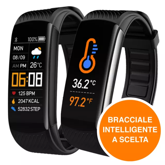 Gima Fitband Braccialetto Smart Activity Health Tracker per Salute e Sport
