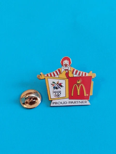 Lot De 5 Pin's Japonais Jeux Olympiques De Nagano 1998 - Style Coca-Cola, Occasion
