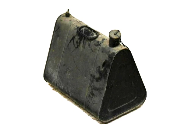 Alter Eisenblech Kanister, Eisenbehälter, Benzinkanister