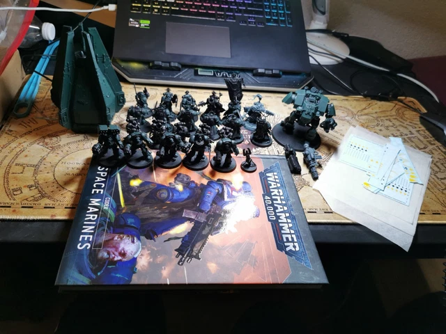 Armée Warhammer 40k Salamandres (Primaris Space Marines) - Figurines Assemblées Et Peintes