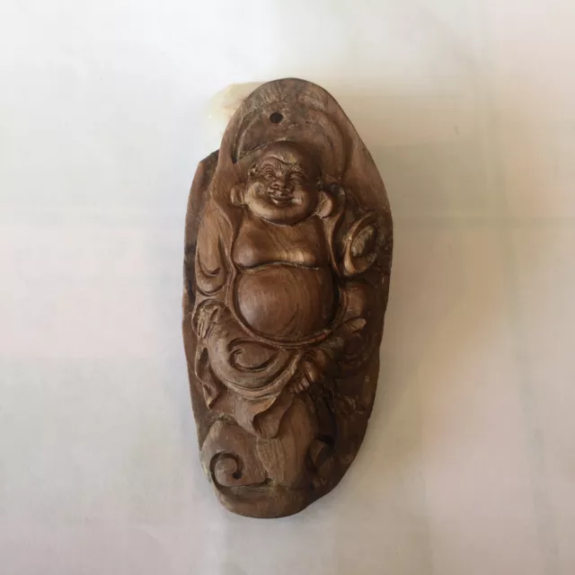 Chinese Antique Hainan Qinan Agarwood Chen Xiang Buddha Pendant 海南奇南沉水沉香观音吊坠