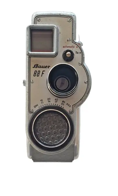 Cámara de película retro Bauer 88F gris con Xenoplan 1,8/13 mm - Funciona