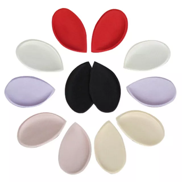 1 Pair Removable Bra Pads Inserts Foam Sponge Push Up Swimwear Beachwear B_dx