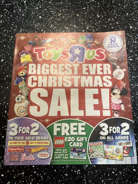 Toys R Us Christmas Catalogue 2017