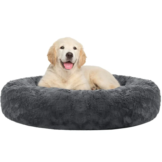 Pet Dog Bed Cat Bed, round Plush Dog Beds for Small Medium Large Dogs and Cats,