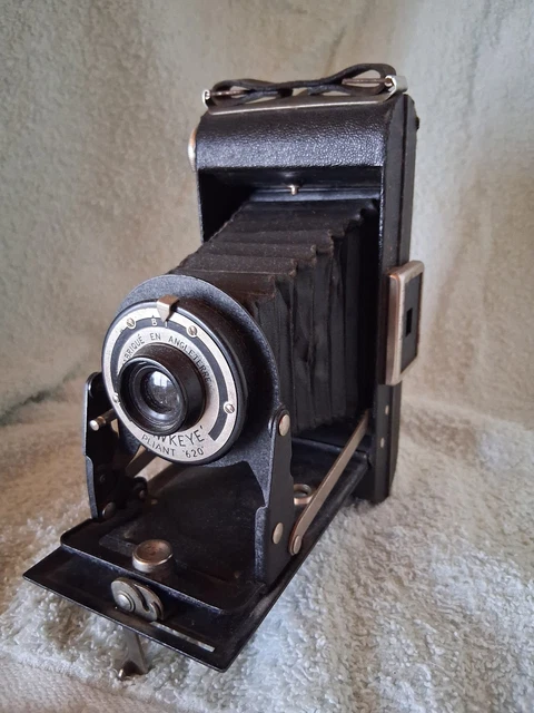 Ancien appareil photo à soufflet À Plaques ULTEX WOLLENSAK OPTICAL. TBE