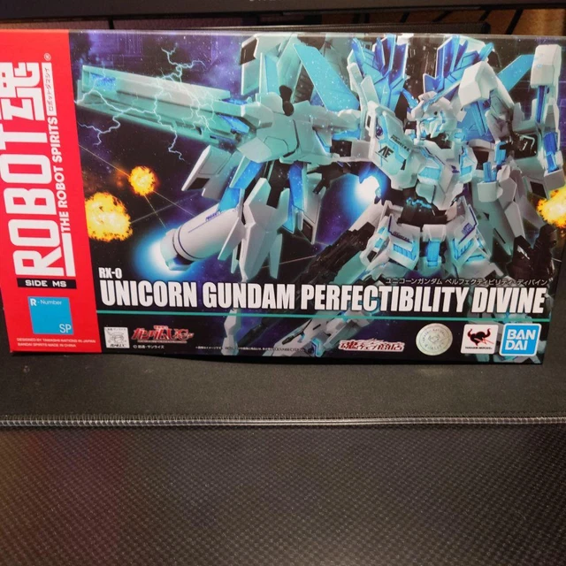 Bandai Robot Spirits Unicorn Gundam Perfectibility Divine Action Figure - 140mm Scale Model With Full Armor Set - View #8