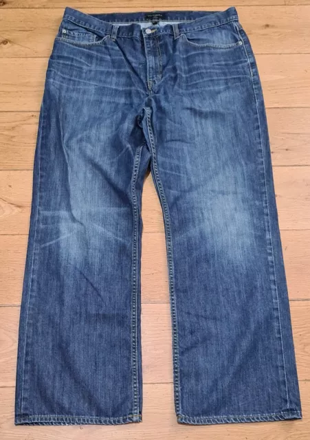BANANA REPUBLIC MENS Blue Denim Jeans Straight Leg 10' Bottoms