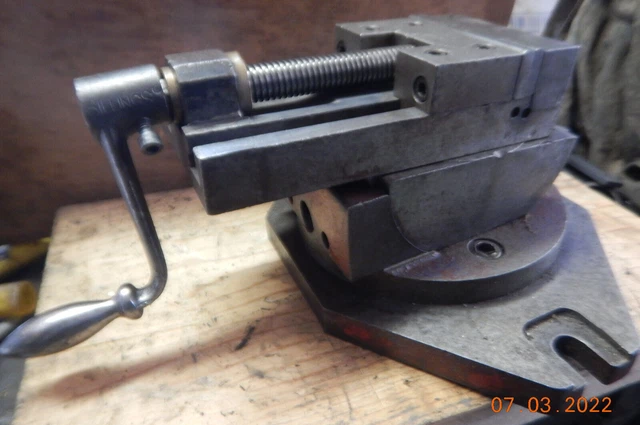 Rough Condition V.r. Wesson Milling Grinding Compound Angle Vise