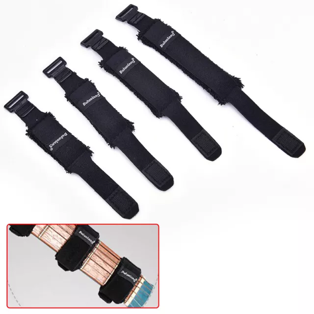 1x cordes de frette de guitare sangle d'amortisseurs muet Enveloppe muette