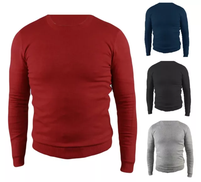 Maglia Maglione Uomo Maglioncino Pullover Invernale girocollo Vari Colori e tagl