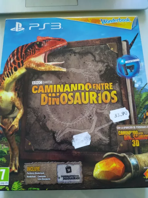 Caminando Entre Dinosaurios Wonderbook  BBC Earth Juego para PS3 Sony Nuevo Am