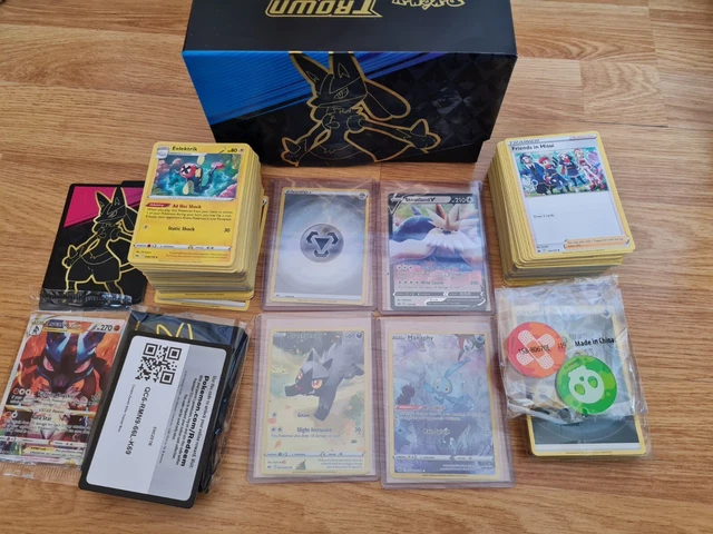 250+ Pokemon TCG Cards - Crown Zenith ETB Ultra Rare Bundle #2 - NM/Fresh