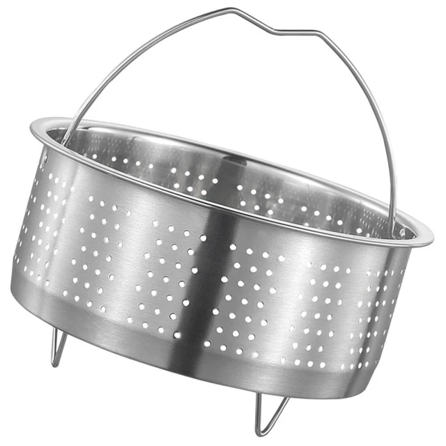 Cesta de vapor con mango de metal estante de vapor arrocera vapor vapor