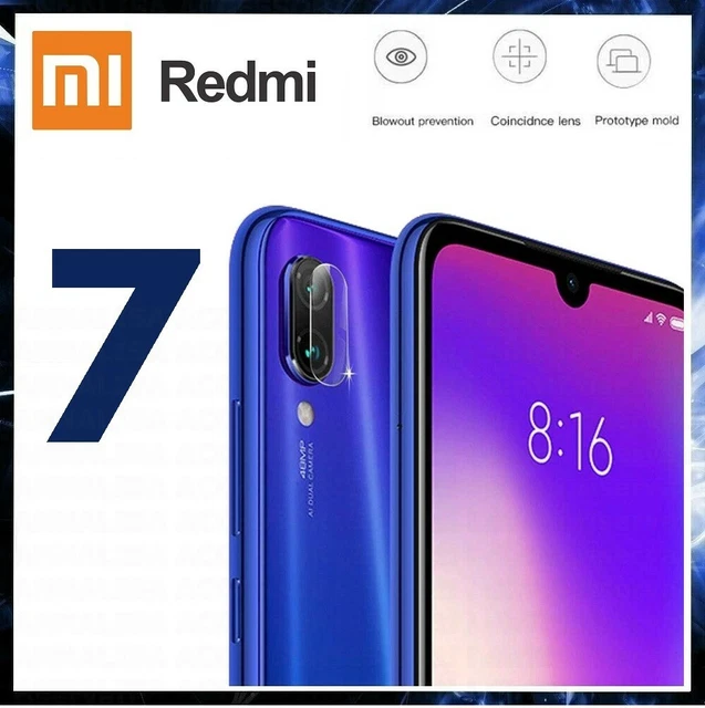 VETRINO VETRO FOTOCAMERA LENTE POSTERIORE per XIAOMI REDMI NOTE