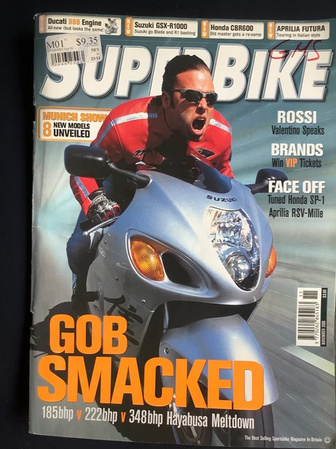 SUPERBIKE VINTAGE2000 motorcycle magazine-Ducati Honda Suzuki Hayabusa ...