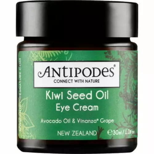 Antipodes Kiwi Seed Oil Eye Cream 100% Natural Fragrance-Free Anti-Ageing 1 oz