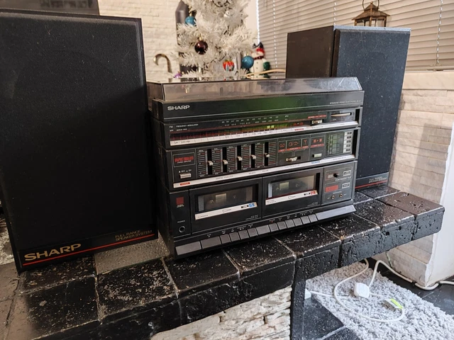 VINTAGE SHARP SG 44E HI FI Speakers CP 44E BEST OFFER 73 51 vintage-sharp-sg-44e-hi-fi-speakers-cp-44e-best-offer-73-51