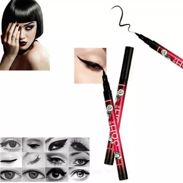 Yanqina 36H BLACK Waterproof Pen Liquid Eyeliner Eye Liner Pencil MakeUp Beauty 3