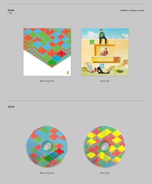 EXO-CBX - Blooming Days [Random Ver.] (2nd Mini Album) CD+Booklet+Postcard 3