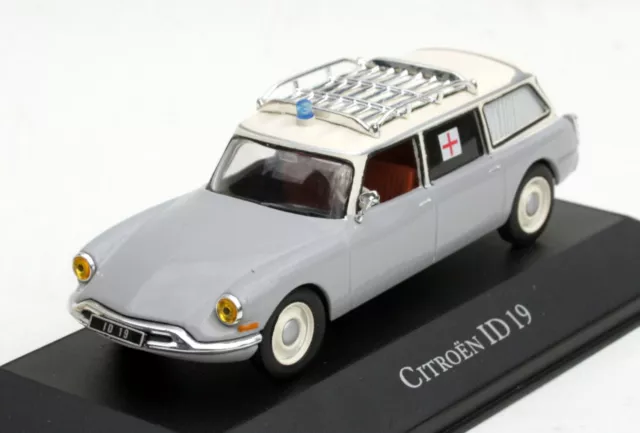 Citroen ID19 Break Bj. 1958-1962, Ambulance/Ambulance, Ixo-Modell M.1 : 43