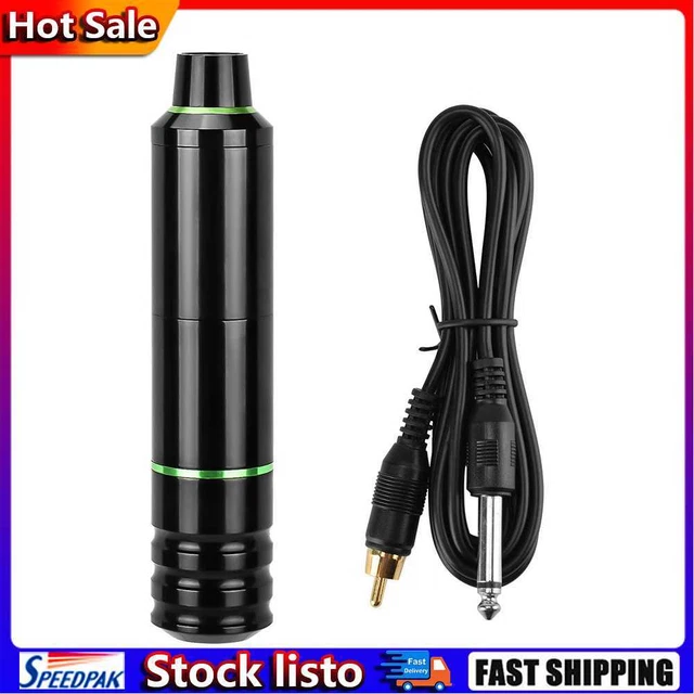 Professional Tattoo Pen Machine Body Art Silent Rotary Gun Makeup with Hook Line