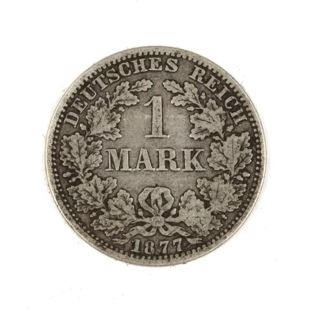 1 Deutsche Mark Kaiserreich ◈Jäger Nr.17 1877◈ Berlin A Silber ◈Sehr Schön ◈SS ◈