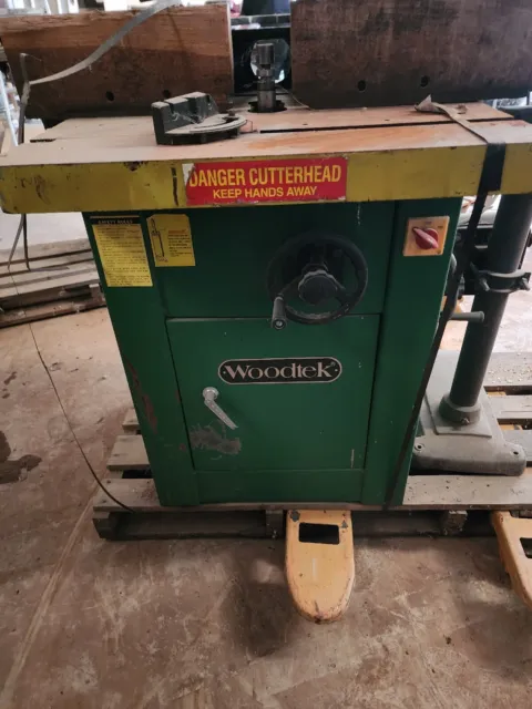 woodtek shaper machine