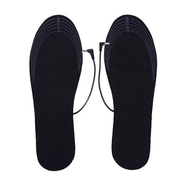 Winter Electric Heated Insoles USB Heating Feet Warmer Thermal Shoes Sock P V7B7