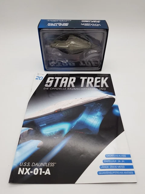 Star Trek Eaglemoss Starship Collection Uss Dauntless Nx-01-A