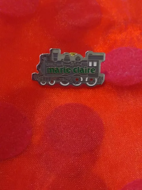 Pins Pin's Badge Epinglette Vintage Collection Train Locomotive Marie-Claire