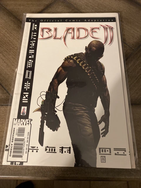 Blade Ii (2) Movie Adaptation #1 Vf/Nm Marvel Comics 2002 Vampire Hunter