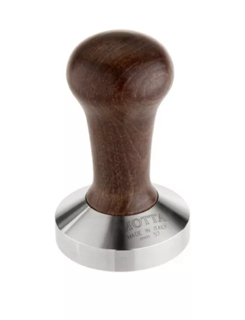 Motta Tamper Edelstahl mit Holzgriff braun verschiedene Größen - TOP Angebot NEU