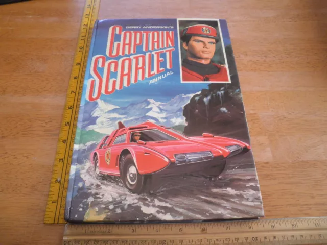 Captain Scarlet Thunderbirds 1968 British Annual comic SCARCE Gerry Anderson