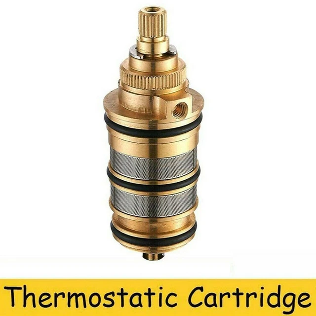 Cartouche thermostatique de remplacement en laiton pour réparation mélangeur d