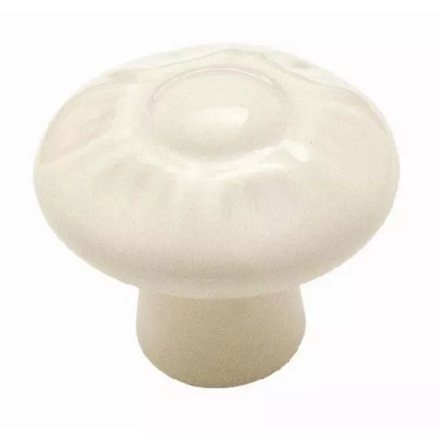 Amerock Hardware BP1320-A Almond 1 3/8" Ceramic Cabinet Knob Pull