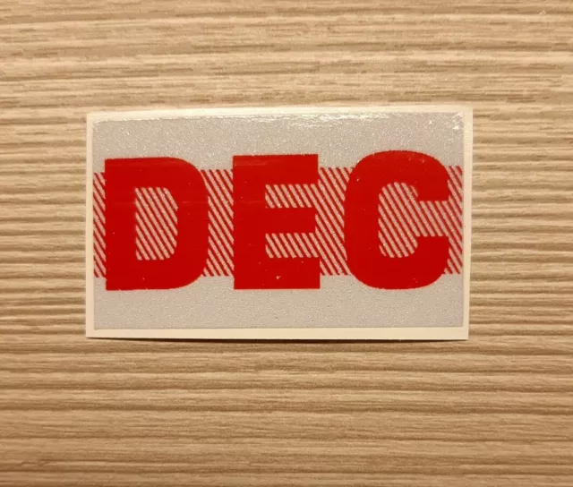 December, California license plate month sticker tags. RED. YOM DMV.