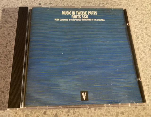 PHILIP GLASS - MUSIC IN TWELVE PARTS 5 + 6 + 7 + 8 Virgin 1988 CD Venture German