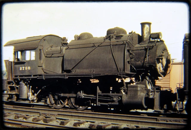 Duplicate Railroad Slide DSLD Pennsylvania PRR 2796 Steam 0-6-0