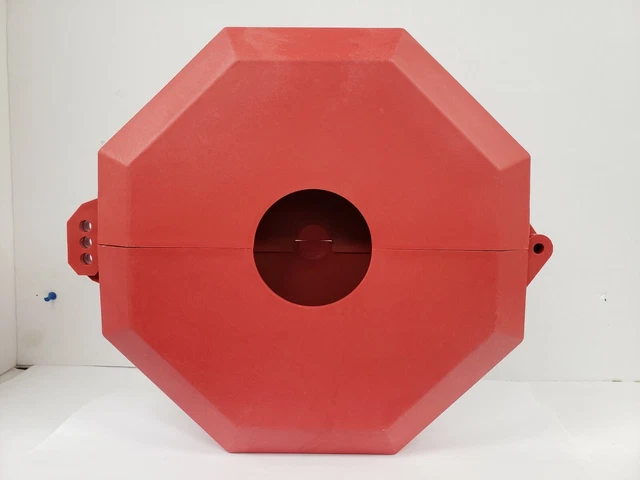 Accurform KDD474 Gate Valve Lockout Fits 10" to 13" Gate Valve Handle