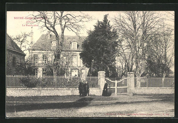 CPA Notre-Dame-d´Aspres, Le Presbytère