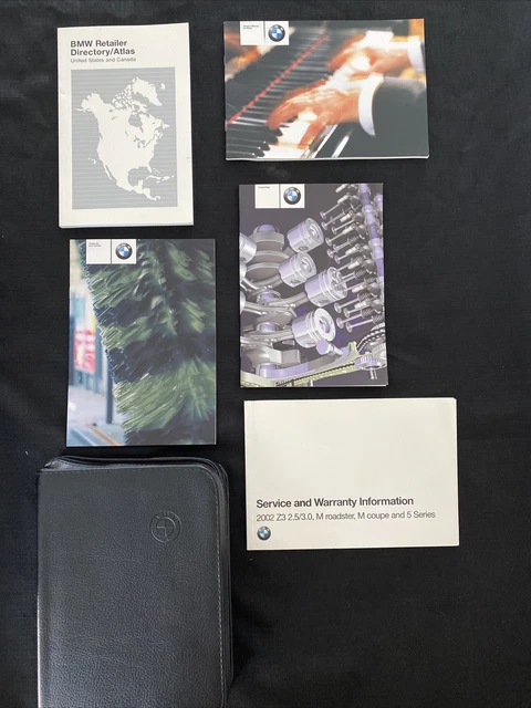 2002 BMW Z3 Owners Manuals 2002 BMW Z3 Owners Manuals
