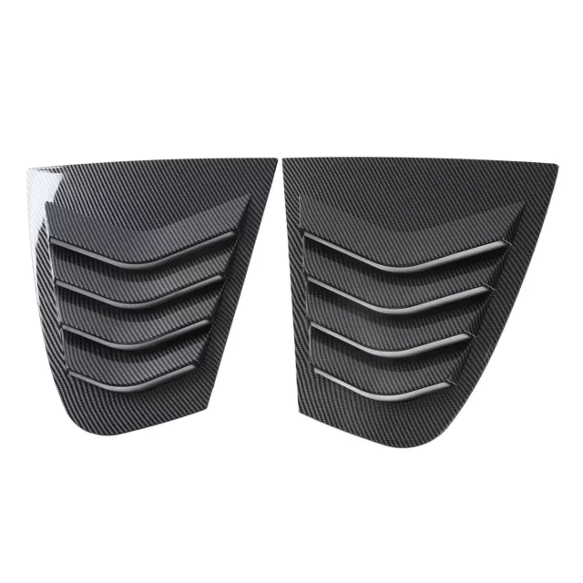 NEU Car 1Pair Side Window Louver Cover Protective Lightweight Wear-Resistant