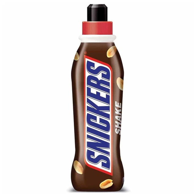 BEVANDA SNICKERS LATTE GUSTO CACAO ARACHIDI CARAMELLO 350ml BOTTIGLIA CIOCCOLATO