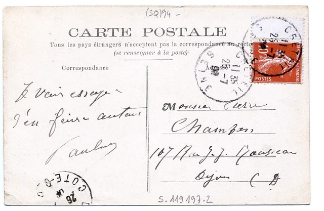 (S-119197) FRANCE - 94 - CRETEIL CPA D.W.D ed. 2
