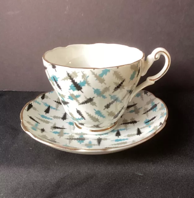 Grosvenor bone china Jackson &Gosling Ltd. made in England TEACUP & SAUCER